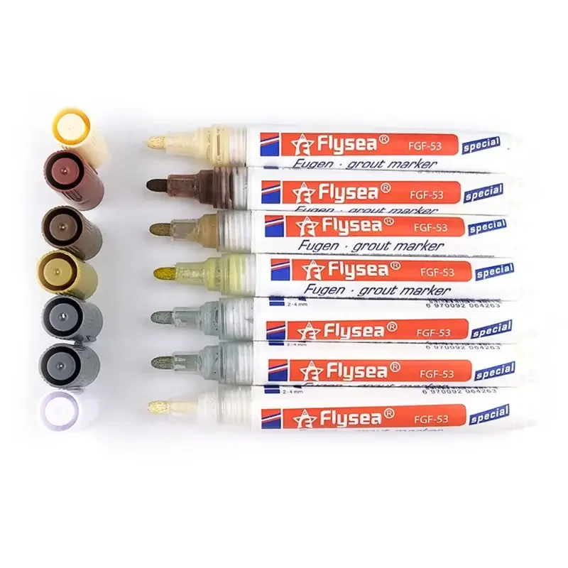 Tile Repair Pen Refill Wall Gap Grout Refresher Marker Odorless Non Toxic for Tiles Floor Kitchen Bathroom