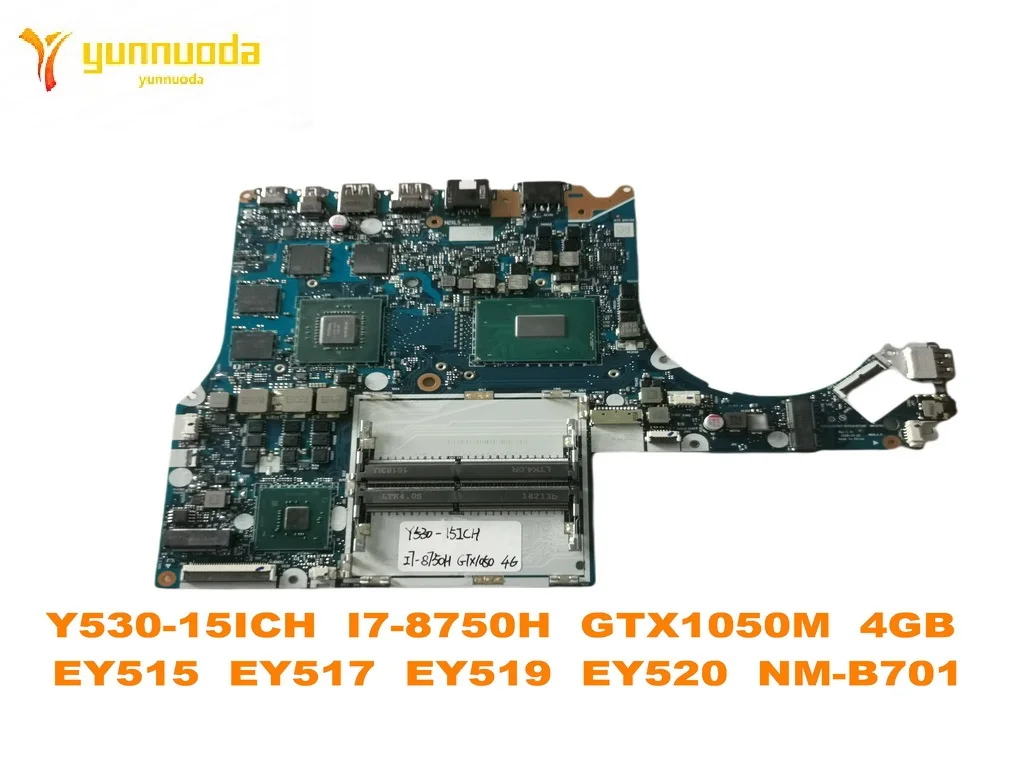 

Оригинальная материнская плата для ноутбука Lenovo Y530-15ICH GTX1050M 4 Гб EY515 EY517 EY519 EY520