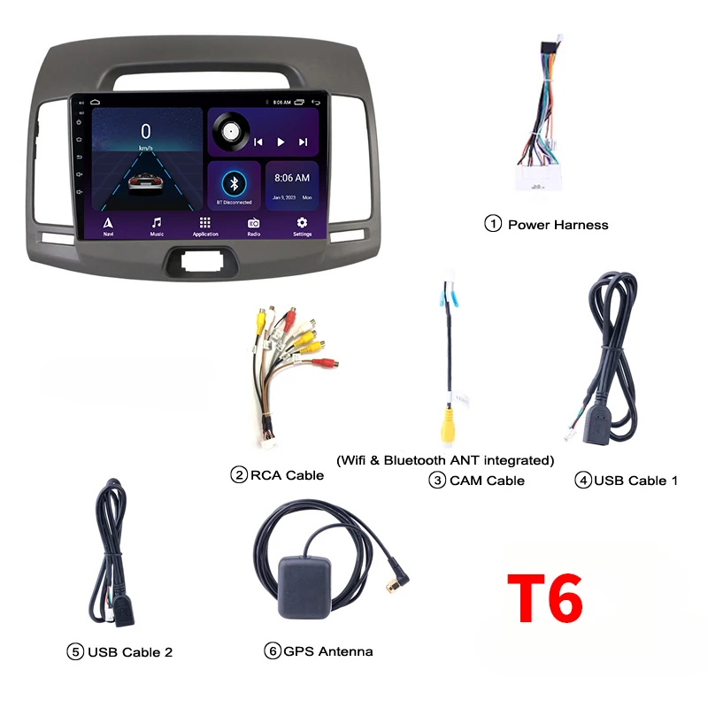  Ʈ ƹ׿ ڵ ī÷, 2006 2012 ׷ ̼, GPS DVD ÷̾,  ٸ, 2000*1200, 8 + 128G, ȵ̵ 13