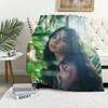 Kpop A-Aespa Movie Custom Blanket Fluffy Bed Blankets for Decorative Sofa Microfiber Bedding Catnap Knee Throw Fleece Soft Nap 2