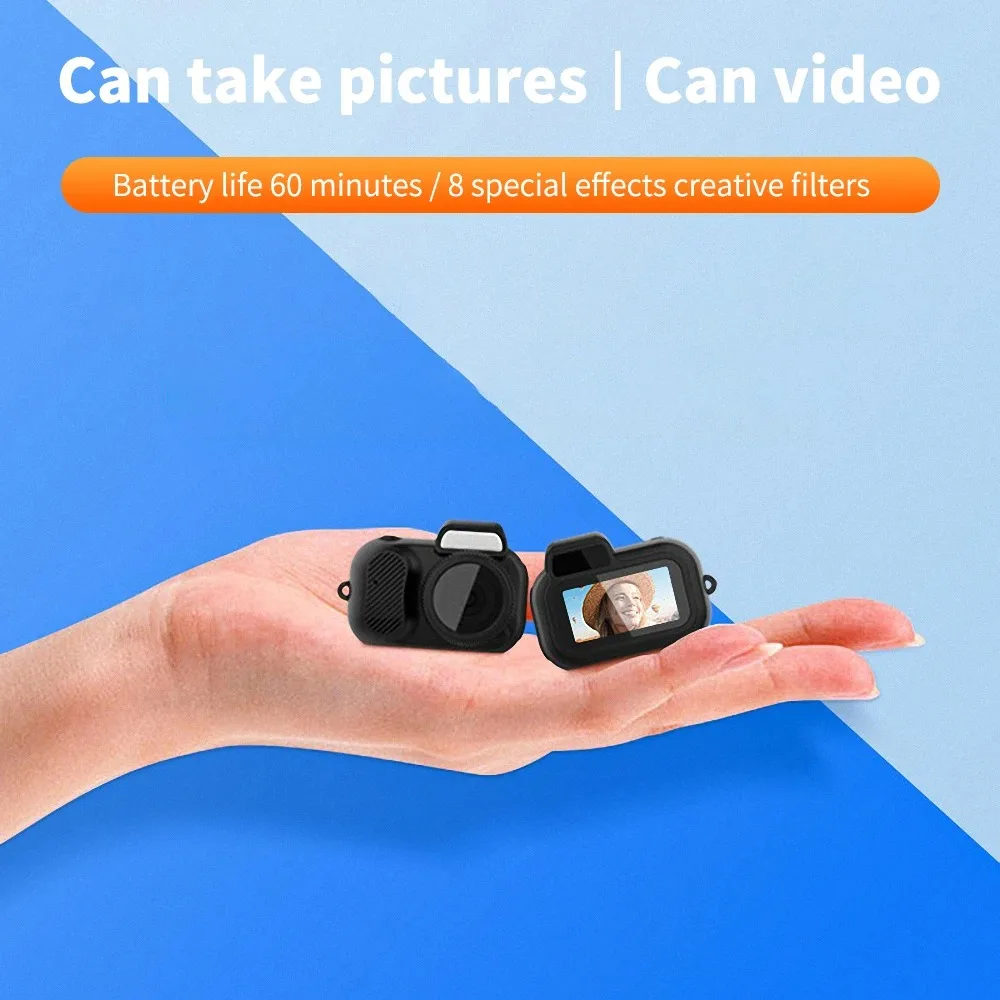 Mini Camera With Screen Mini DV Outdoor Sport HD 1080P Portable Vintage Very Small Camcorder Video Recorder Support 128G TF Card