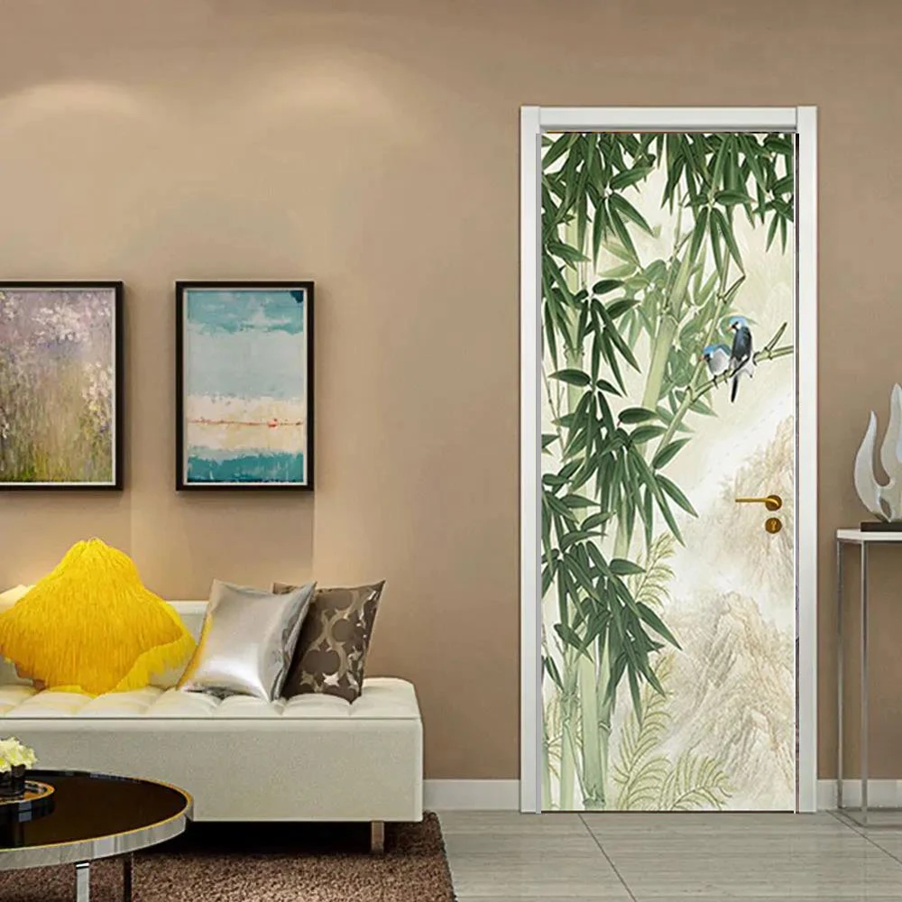 Trdekor Modern Abnehmbar Abstrakt Traufkleber Nordisch 77x200 Cm   Selbstklebende 3D Trfolie Fototapete | Modernes Trposter Fr Schlafzimmer  & Badezimmer