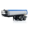 1/14 LESU RC Metal Hydraulic Dump Trailer Finished Model For Toys Radio Control Tractor Truck DIY Lorry Car Vehicle 6