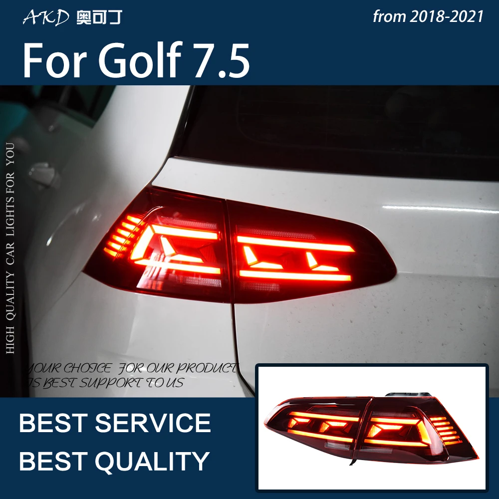 Grazen breed Weigering Auto Lichten Voor Golf 7.5 2018 2021 Golf7.5 Upgrade Passat B8.5 Ontwerp  Mistachterlicht Dynamische Richtingaanwijzer Hoogtepunt breken| | -  AliExpress