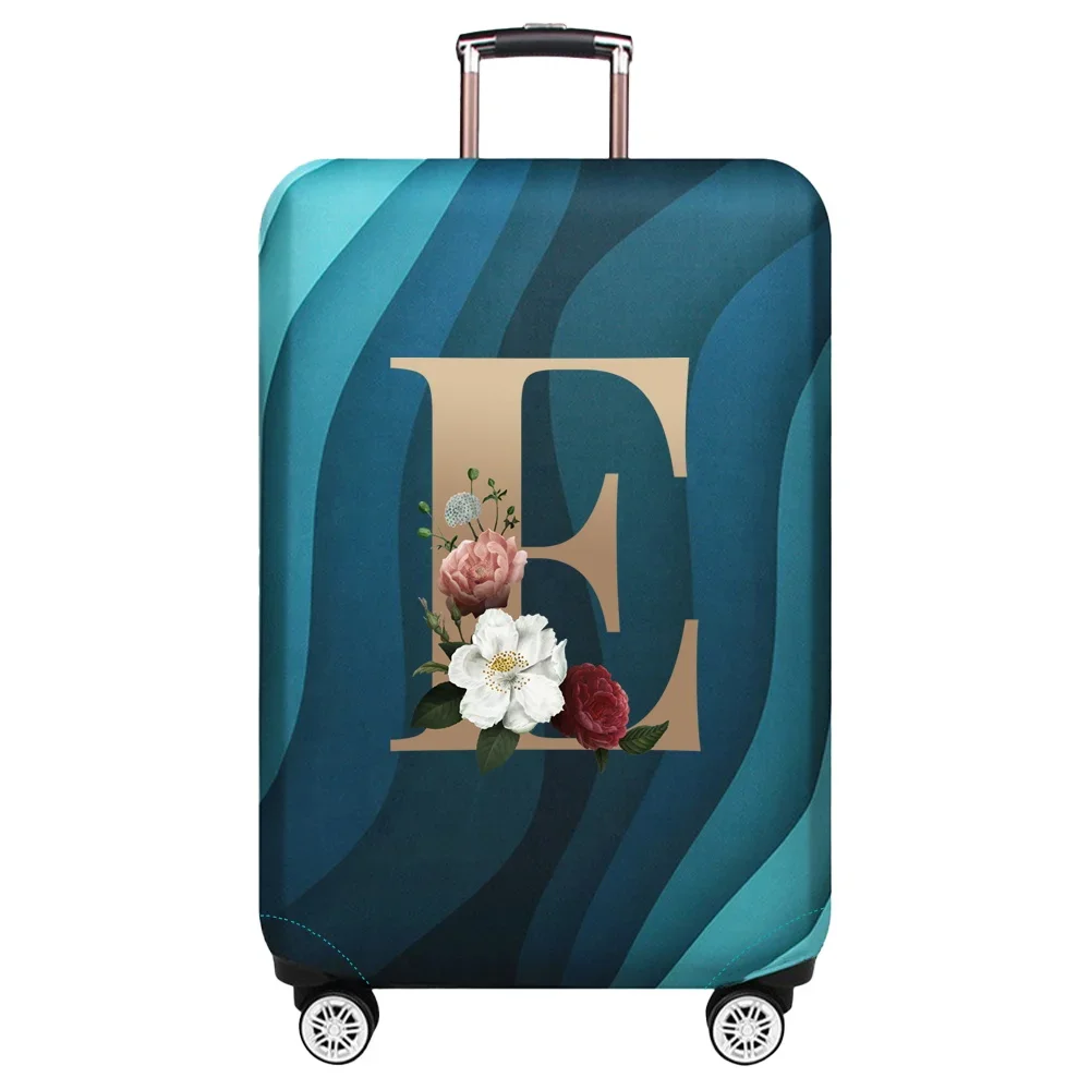 Gold Letter Print Luggage Protective Dust Cover & Travel Accessory