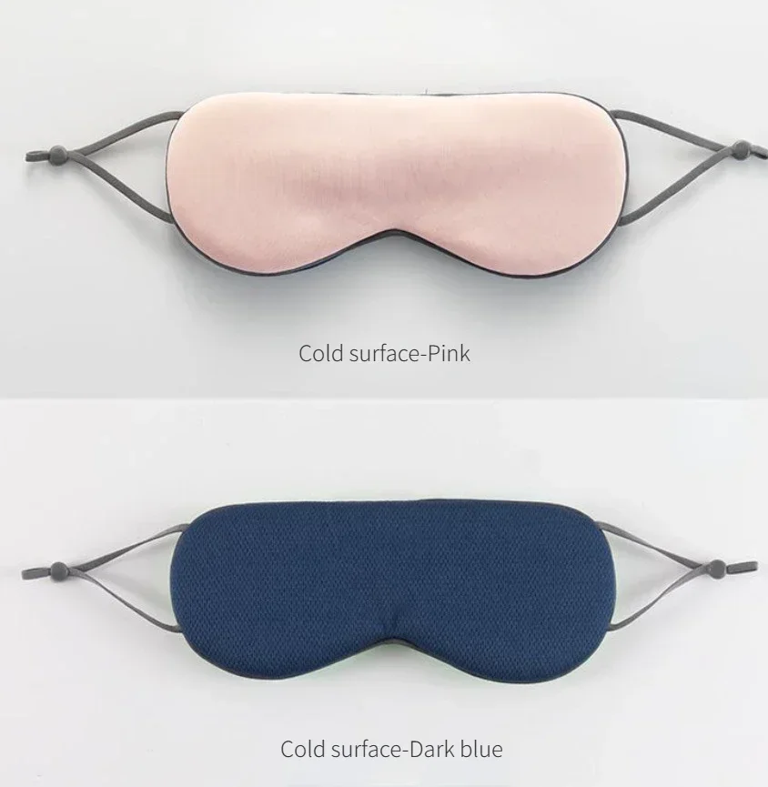 Dual-Use Silk Sleep Mask - Soft Eye Shade with Adjustable Strap