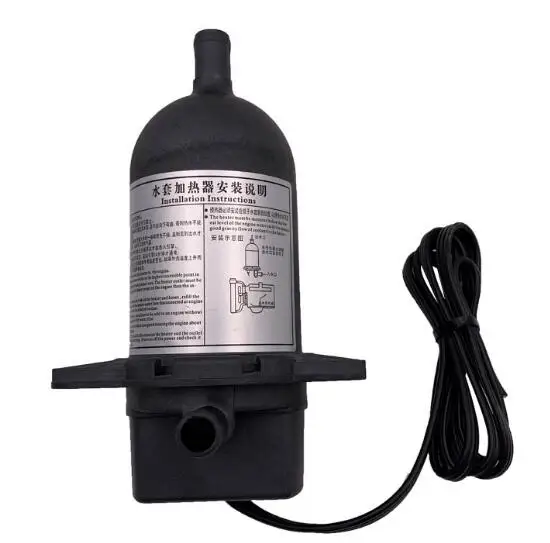 

110V 220V Self-circulating Diesel Generator Water Heater Engine preheater electric water jacket heater thermostat genset parts