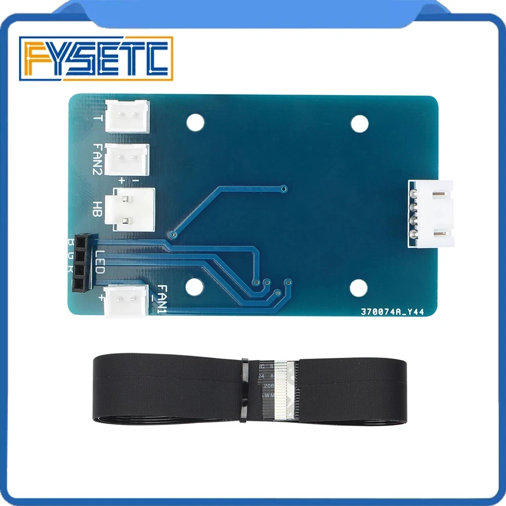 Impressora 3d Acessórios Peças Hot End Pcb Adapter Board e 20 Pinos Kit Cabo para Artilharia Sidewinder x1 Impressora 3d