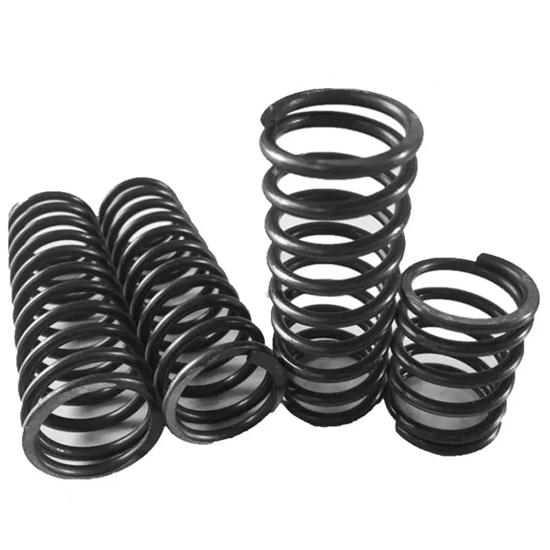 Black Spring Steel Compressed Pressure Spring Compression Springs Tension Expanding Spring Wire Dia 3mm L 20-100mm OD 16-40mm