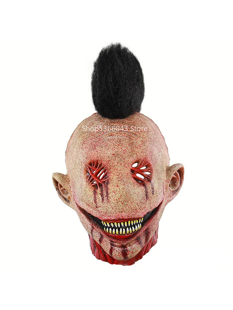 

Halloween Horrifi Devil Mask Fish Mouth Mask Cosplay Horror Murloc Bloody Masks Latex Scary Costumes Christmas Easter Party Prop
