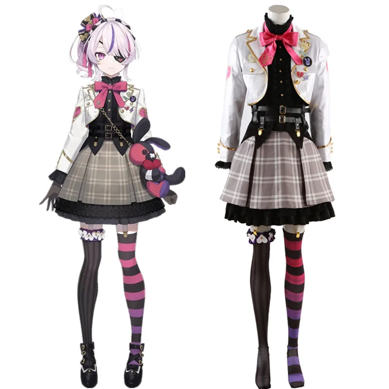 VTuber 니지산지 일루나 마리아 마리오네트 코스프레 의상