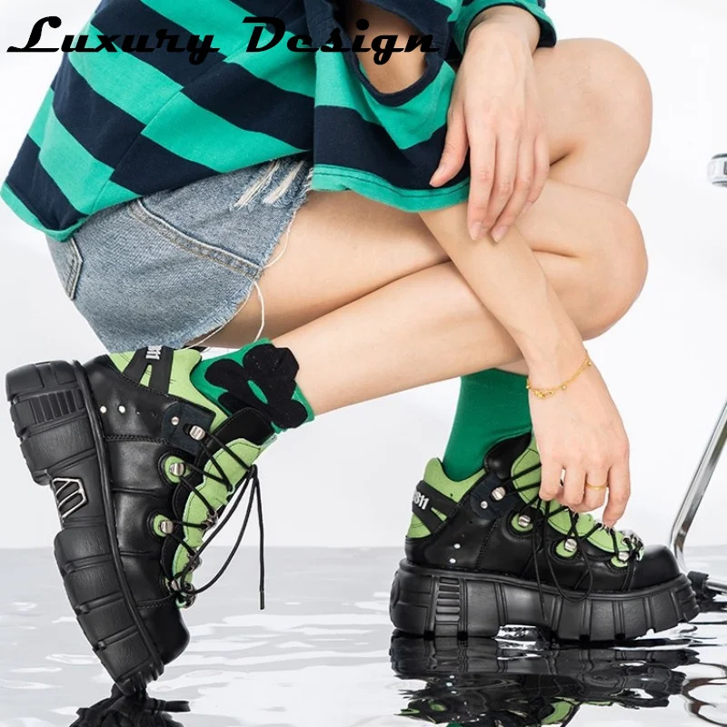 Women's Gothic Platform Sneakers | Gothic Platform Trainers