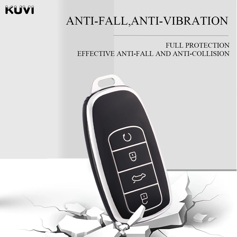 Funda De TPU Para Mando A Distancia De Coche Chery Tiggo 8 Plus 8 Pro 7