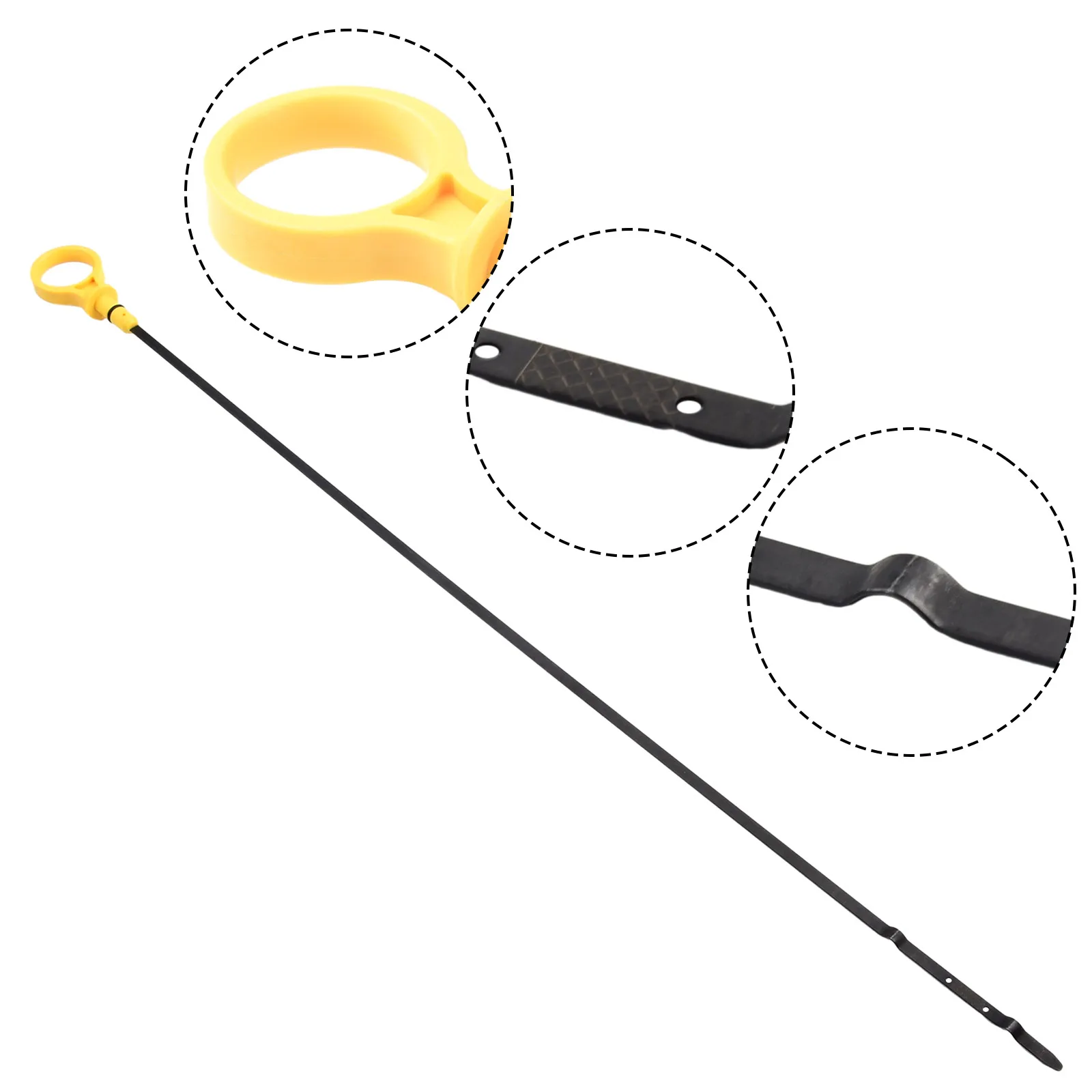 

Convenient Oil Dipstick for Ford Fusion Edge MKX Flex Taurus MKZ Explorer 3 5L 3 7L Engine Quick Oil Level Check