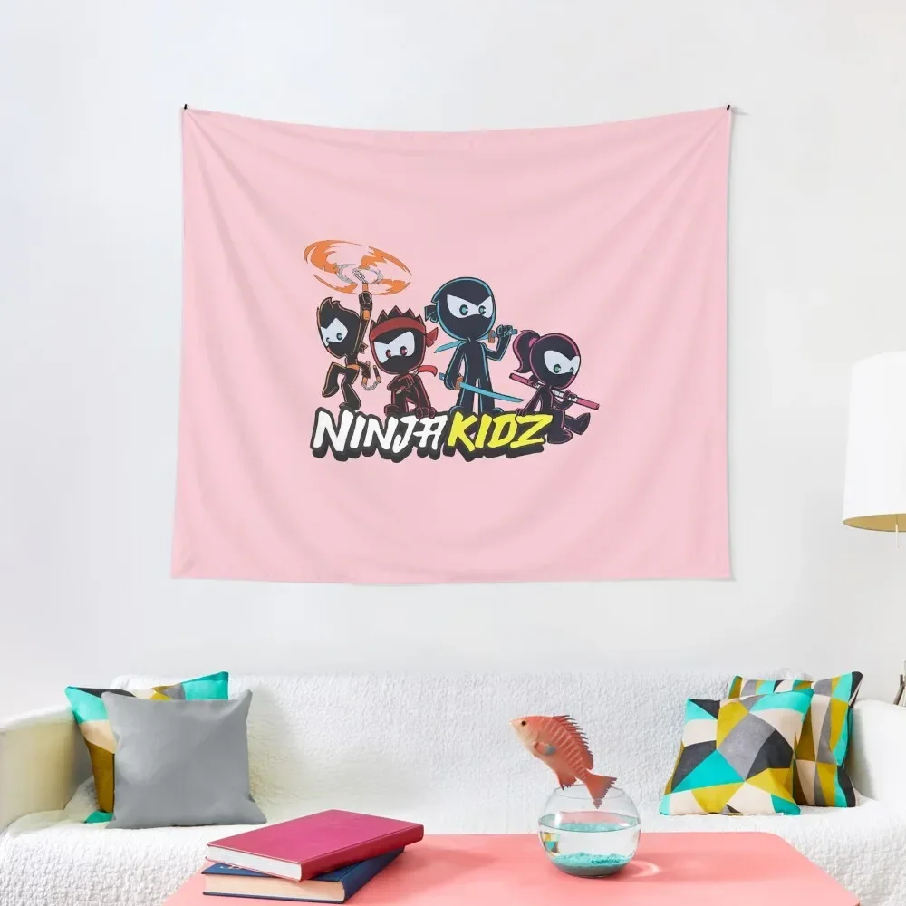 

Ninja Kidz, Best Gift for children Tapestry House Decoration Room Decorations Aesthetic Room Decor Korean Style Tapestry