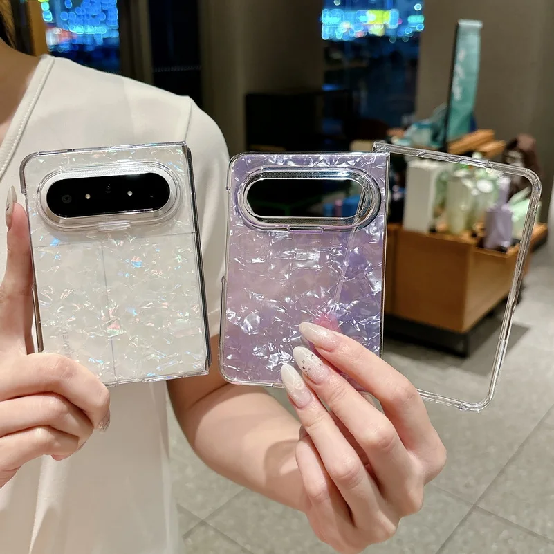 Translucent Shiny Phone Case For Huawei Pura X Max Slim Protection_voghion.com
