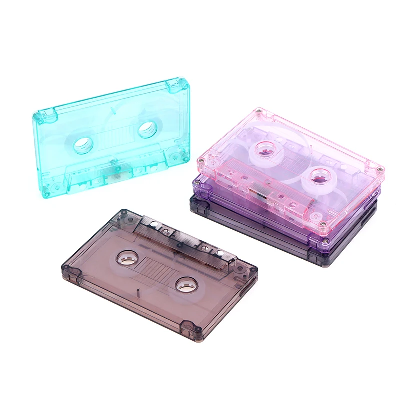 Colorful Blank Cassette Tape Shell - Empty Reel-to-Reel Case