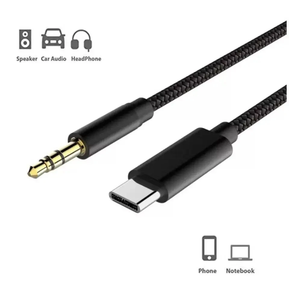 3.5mm Audio Cable Usb To 3.5mm Adapter Type C To 3.5mm Adapter Type C Aux Adapter Type C Adapter Type C To Aux Adapter Audio Earphone Converter Audio Headphone Adapter 3.5mm Audio Adapter Type C To 3.5mm Car Audio Auxiliary Cable Compatible With IPhone 15 Series Samsung Xiaomi Redmi