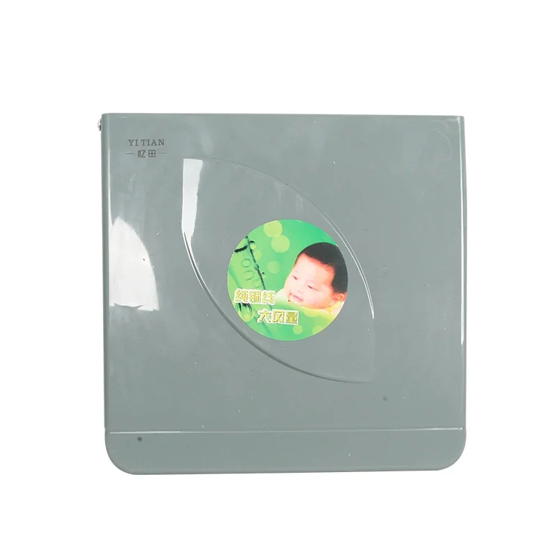 Household easy-to-disassemble and wash exhaust fan kitchen range hood ventilator 10-inch strong mute 220V 50HZ