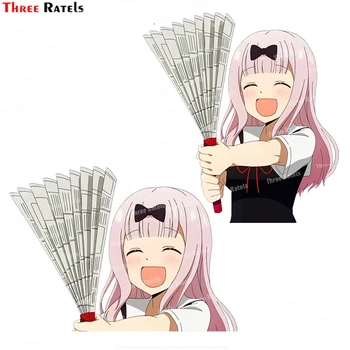 쓰리 Ratels DZ19 후지와라 치카 사랑은 전쟁 스티커 폐색 스크래치 DIY 비닐 소재 장식 스티커 및 데칼