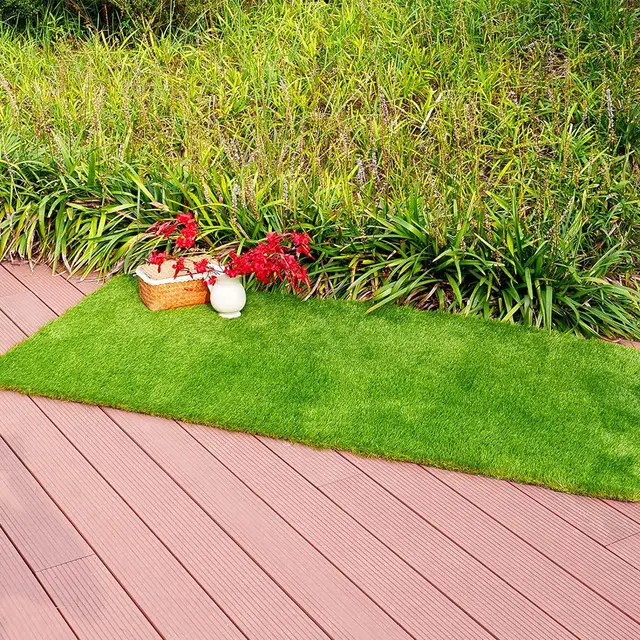 1Db 50/100 Cm Mesterséges Gyeplland Szimuláció Moha Gyep Hamis Zöld Fűszőnyeg Szőnyeg Diy Mikro Táj Otthoni Padló Dekoráció - Image 5