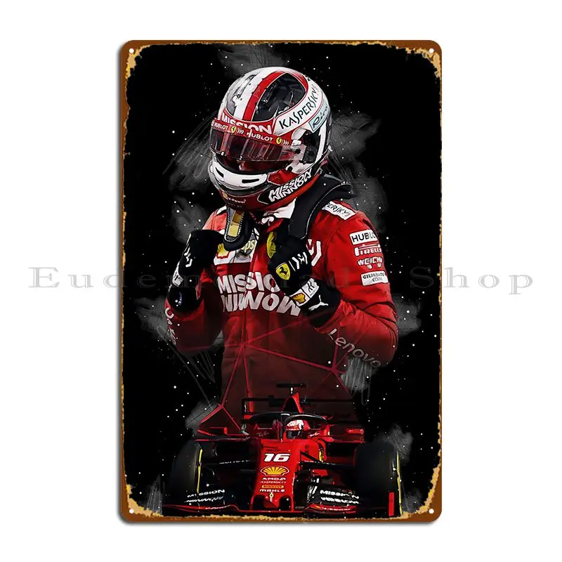 Charles Leclerc Metal Sign Kitchen Cinema Kitchen Designer Home Tin Sign Poster