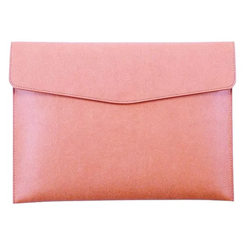 Document Holder Waterproof Portfolio Envelope Folder Case With Snap Closure Pink