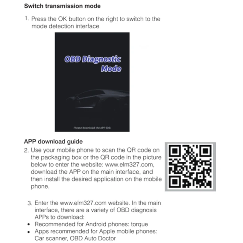 

Car OBD2 Scanner Code Reader Engine Fault Code Reader Scanner CAN Diagnostic