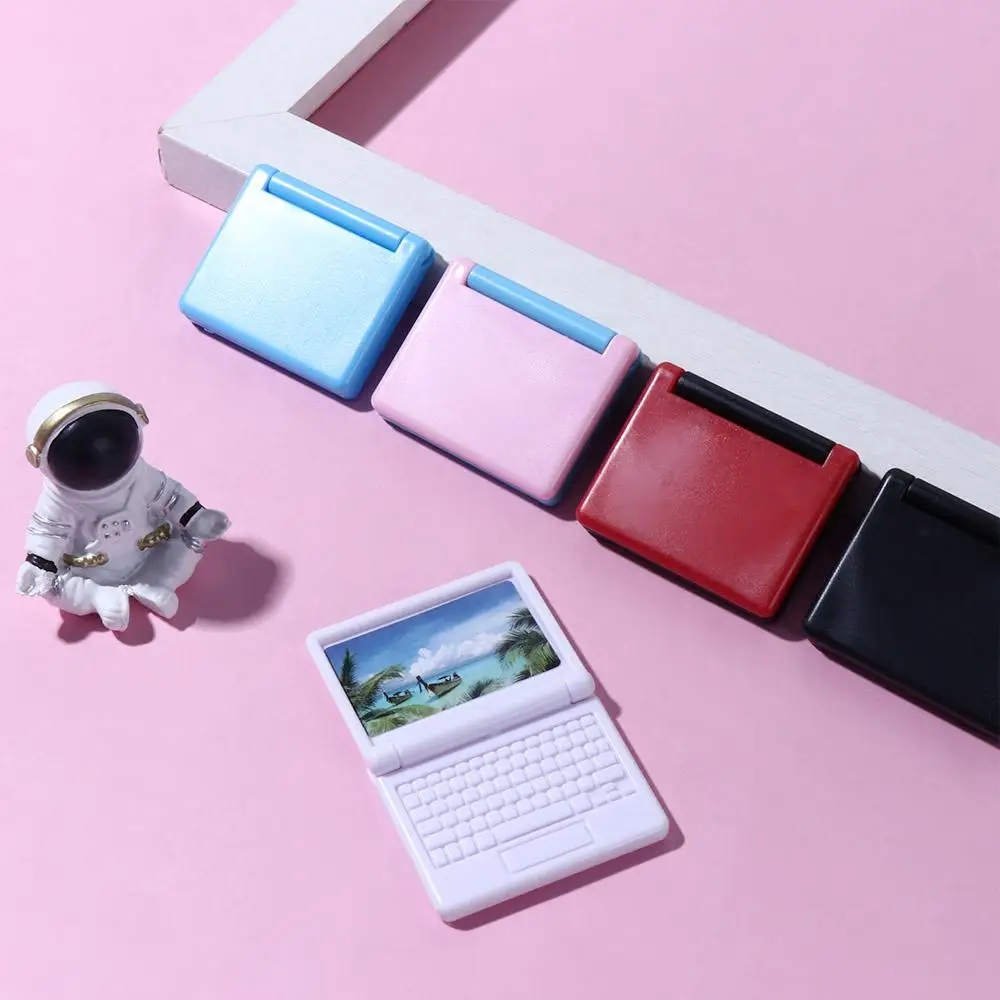 Doll House Dollhouse Decor Computer Miniature Dollhouse Furniture Dollhouse Computer Simulation Laptop Dollhouse Miniature