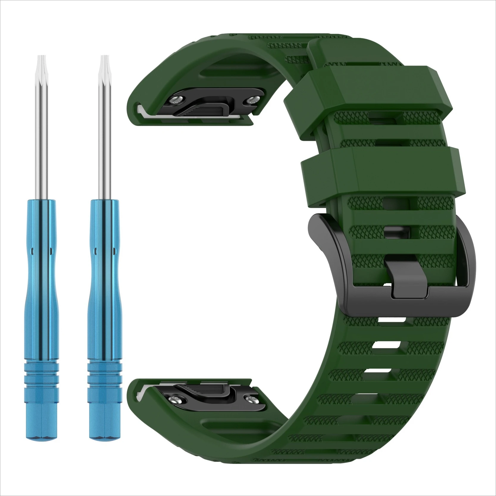 Premium Silicone Watch Strap for Adventure and Fitness Enthusiasts