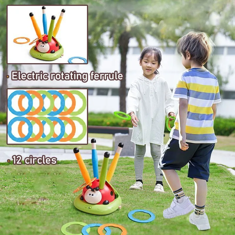 3-In-1 Kid Skipping Rope Machine Ferrule Game Adjustable Sport Machine Somatosensory Training Toy Indoor Outdoor Sport Equipment 6