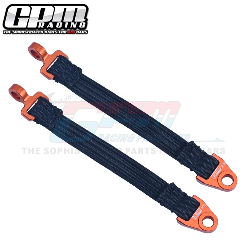 Aluminum Rear Suspension Travel Limit Straps 108mm for 1/7 traxxas UDR