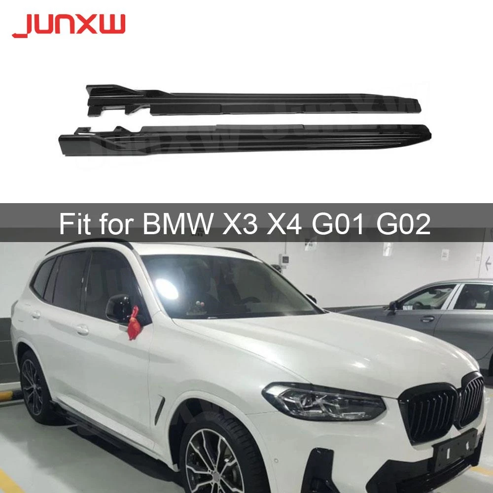 

Carbon Fiber Side Skirts Apron Extension Lip Spoiler for BMW X3 X4 G01 G02 2018-2023 Body Kits ABS