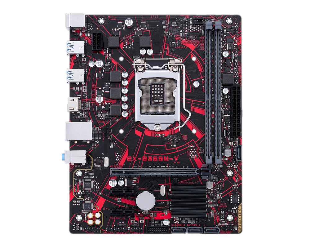 

Desktop Motherboard For EX-B365M-V B365 Socket LGA 1151 For i3 i5 i7 DDR4 32GB USB3.0 DVI Micro ATX