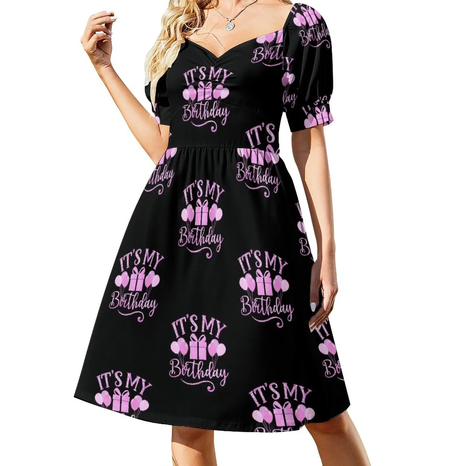 

It's My Birthday Happy Birthday To Me Dress clothes for women dress women summer 2023 Dress vintage