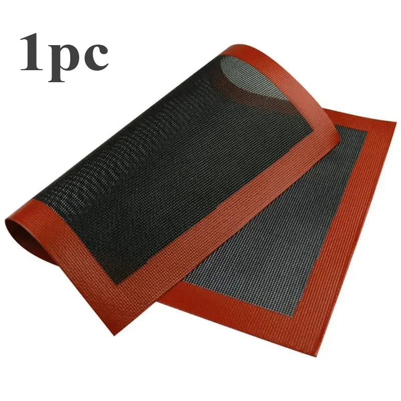 Tappetino da forno in silicone 30x40 cm Foglio riutilizzabile per biscotti da forno Tappetino da forno antiaderente resistente al calore per forno Griglia Microonde