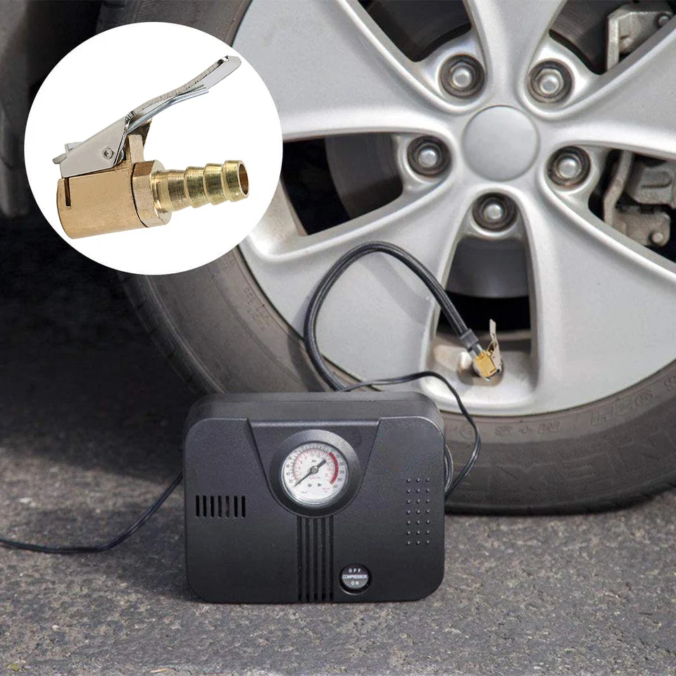 SOLUSTRE Adaptateurs De Pompe à Air Filetée Compact, Embout De Valve De