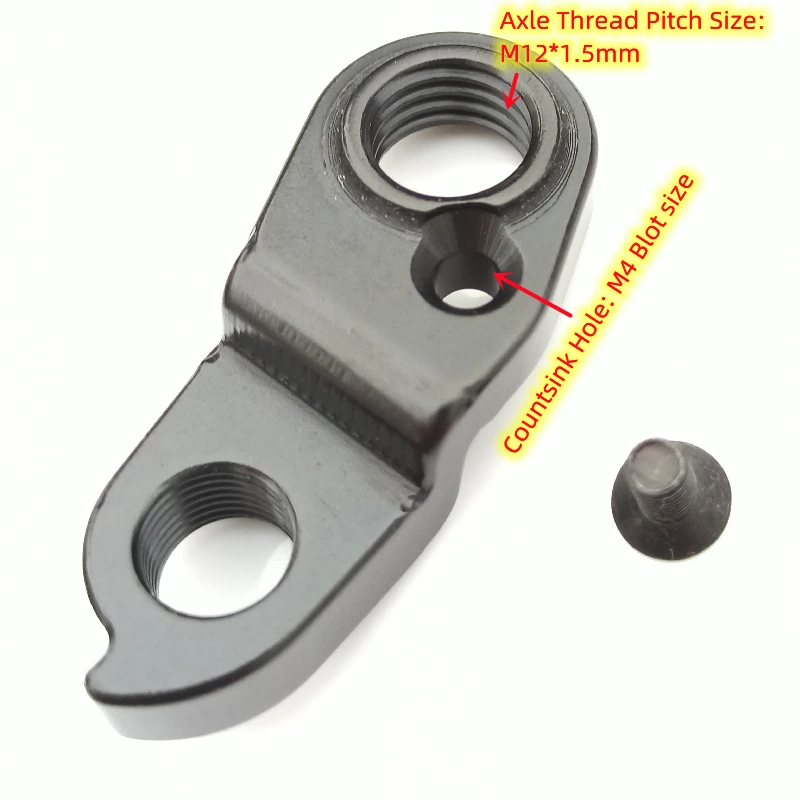 1Pc Fahrrad Mech Dropout Für Xds 8002-A Silver Sola Scoop S-Electro Elite Trail Voodoo Bokkor Bike Schaltwerk rd Kleiderbügel Haken – Detail 2