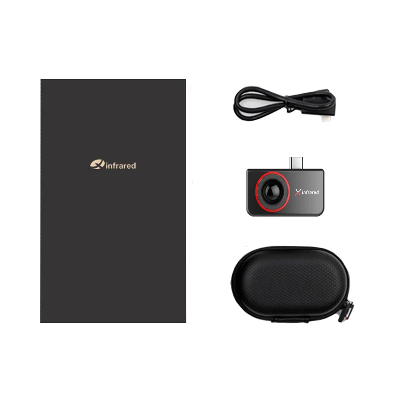 InfiRay 모바일 적외선 열화상 카메라, 산업용 온도계, 야외 야간 투시 장치, Xinfrared T3S T3 Pro