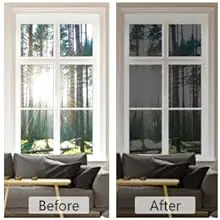 Description Picture 6 of itemSelf Adhesive Mirror Window Film Sunscreen Vinyl Glass Tinting for Decoration UV Protection Glass Sticker Solar Window Shades