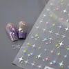 5D Realistic Relief Colorful Starlights Little Star Cluster Adhesive Nail Art Stickers Decals Manicure Ornaments Accessories 2