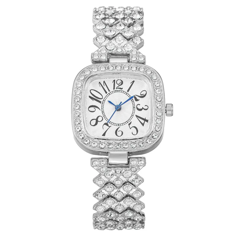 S41c2b122d9b84fda8f3d768d4e7cba4fK Stylish Blue Pointer Leisure Outdoor Sports Square Women's Quartz Watch