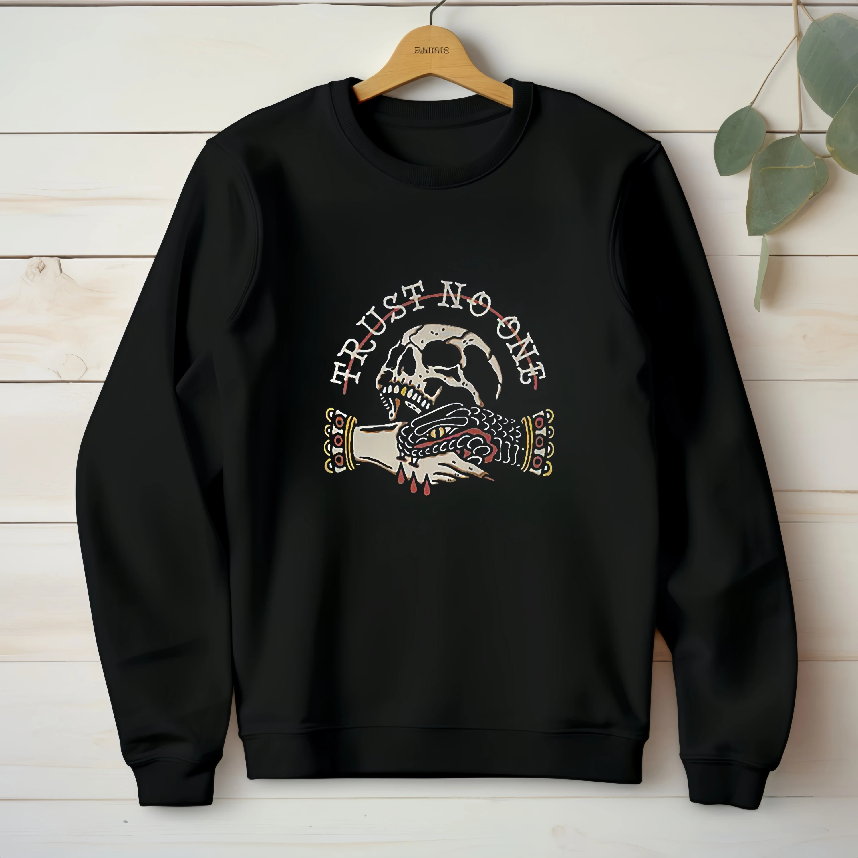 Harajuku Y2k women Sweatshirt Vintage Skull Print Pullover Long Sleeve Thin woman Tops Spring  Summer