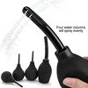 Bidet Cleaner Portable Rectal Enemator Enema Syringe Stream Douche Enema Colon System Silicone Bottle Cleaning Bidet Women Men 1