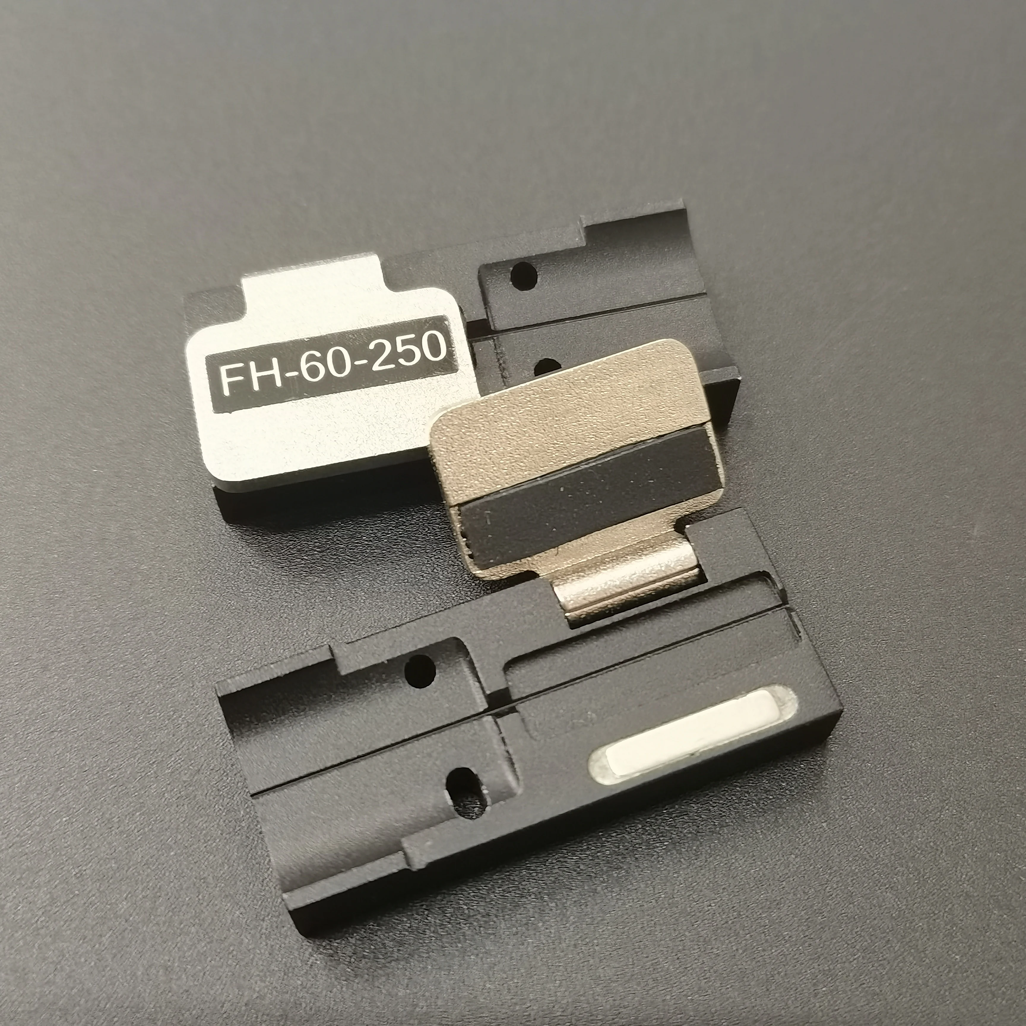 1 pair FSM-12S FSM-22S 50R 62S FSM-70R FSM-60R Optical Fiber Fusion Splicer Single Core Fiber Fixture FH-60-250  Holder