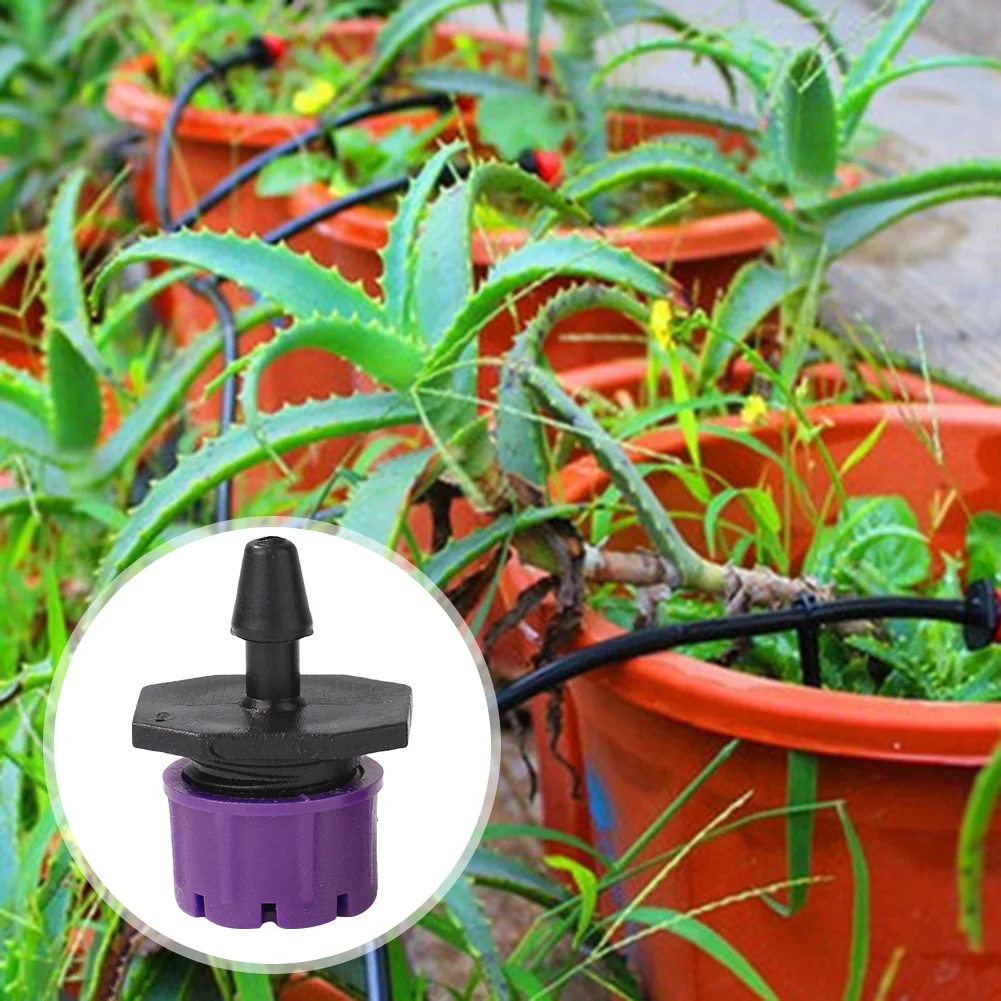 Adjustable Water Dropper 100PCS Micro Flow Irrigation Hose Drip Head Kit Adjustable Nozzles Drip Irrigation SprinklerDripEmitter garden sprinkler plants irrigation kits plant waterer irrigation sprinklers garden irrigation nozzle drip irrigation drip irrigation sprinklers garden dripper