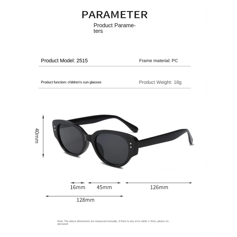 Fashion Children Sunglasses Kids Sunglasses Cat's Eye Sunglasse Retro Boys Girls Eyeglasses Cute Baby Shade Eyewear UV400