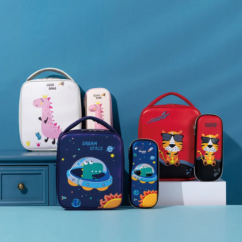  Space Lunch Box - Insulated Kids Lunch Bag for Boys