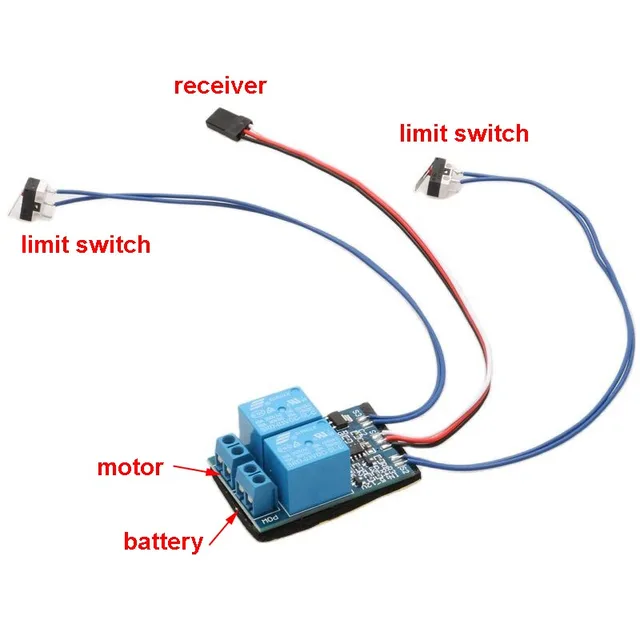 12v Switch Weasch 12V 10A Forward & Reverse Relay Module - Pre-Wired ...