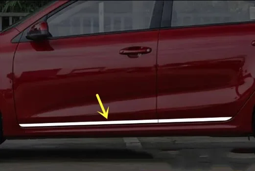 

Для Kia K2 K3 2011-2019 высококачественный корпус из нержавеющей стали Декоративная полоса Защита от царапин автомобильные аксессуары